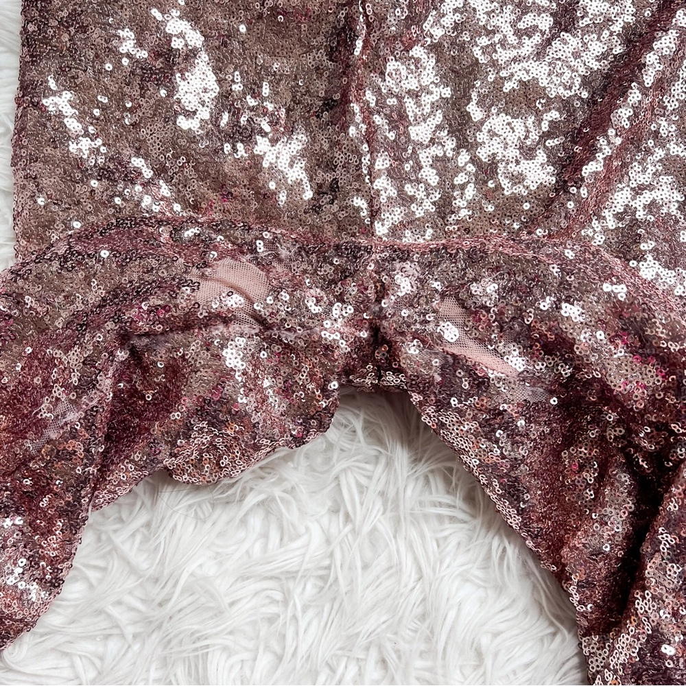 Gianni Bini | Rose Gold Sequin Pants - Picture 6 of 6